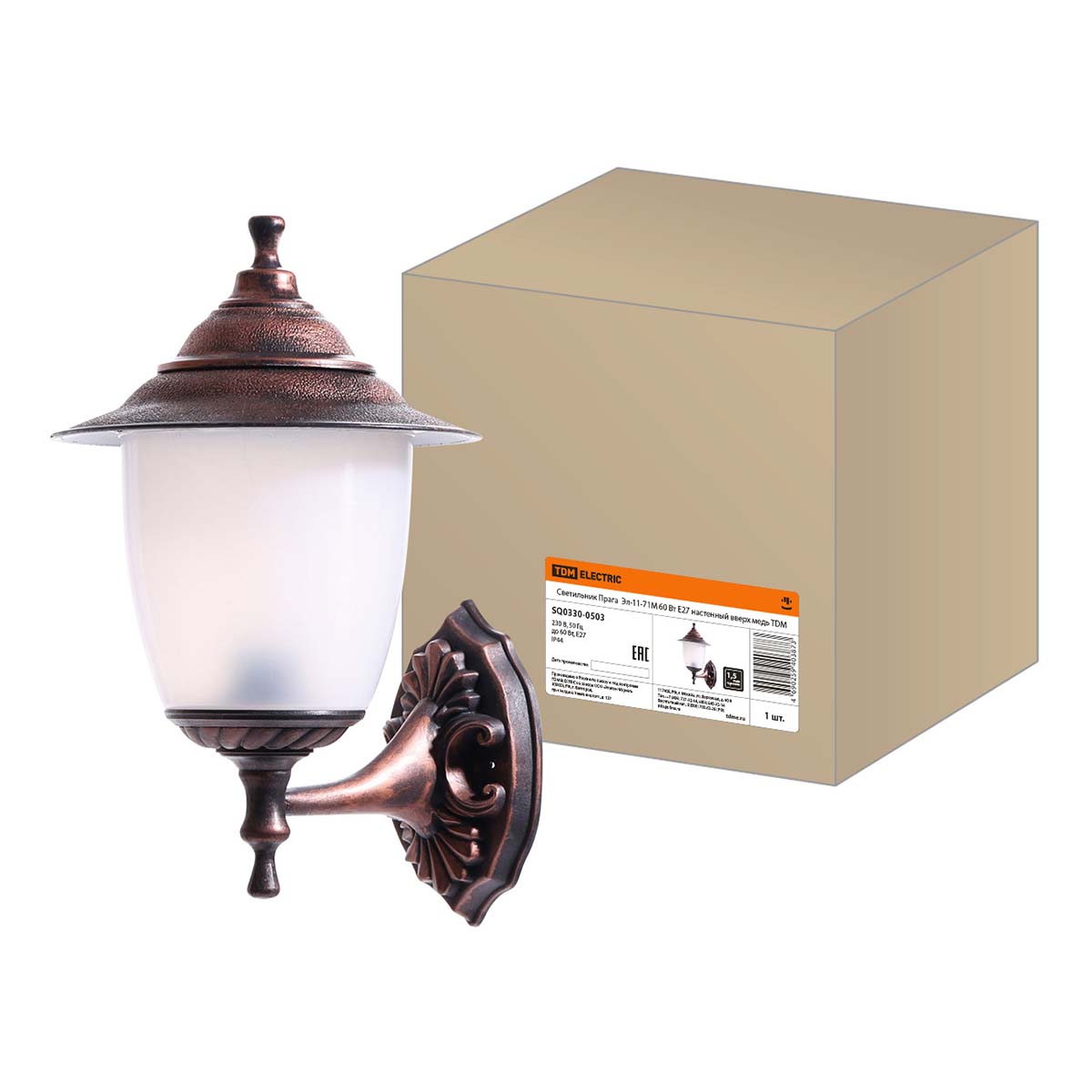 Уличный настенный светильник TDM Electric Прага Эл-11-71М SQ0330-0503, Белый, SQ0330-0503 Прага матовый
Уличный настенный светильник TDM Electric Прага Эл-11-71М SQ0330-0503, Белый, SQ0330-0503 Прага матовый