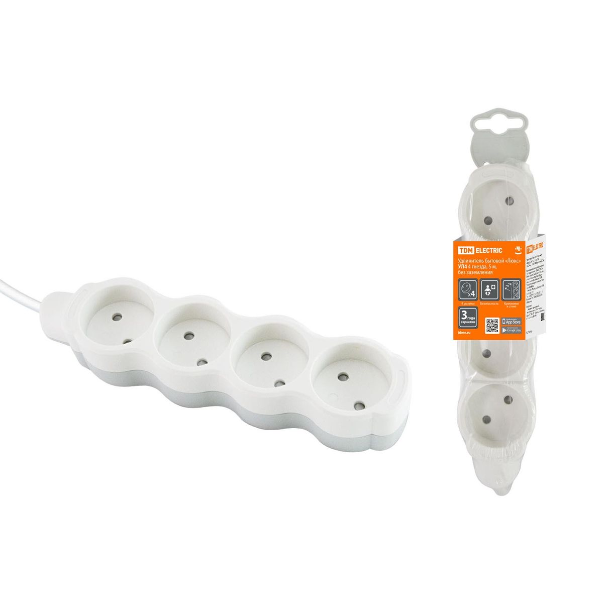 Удлинитель TDM Electric Люкс УЛ4 4гн 5м б/з SQ1303-0228, Белый, SQ1303-0228 Люкс УЛ4
Удлинитель TDM Electric Люкс УЛ4 4гн 5м б/з SQ1303-0228, Белый, SQ1303-0228 Люкс УЛ4