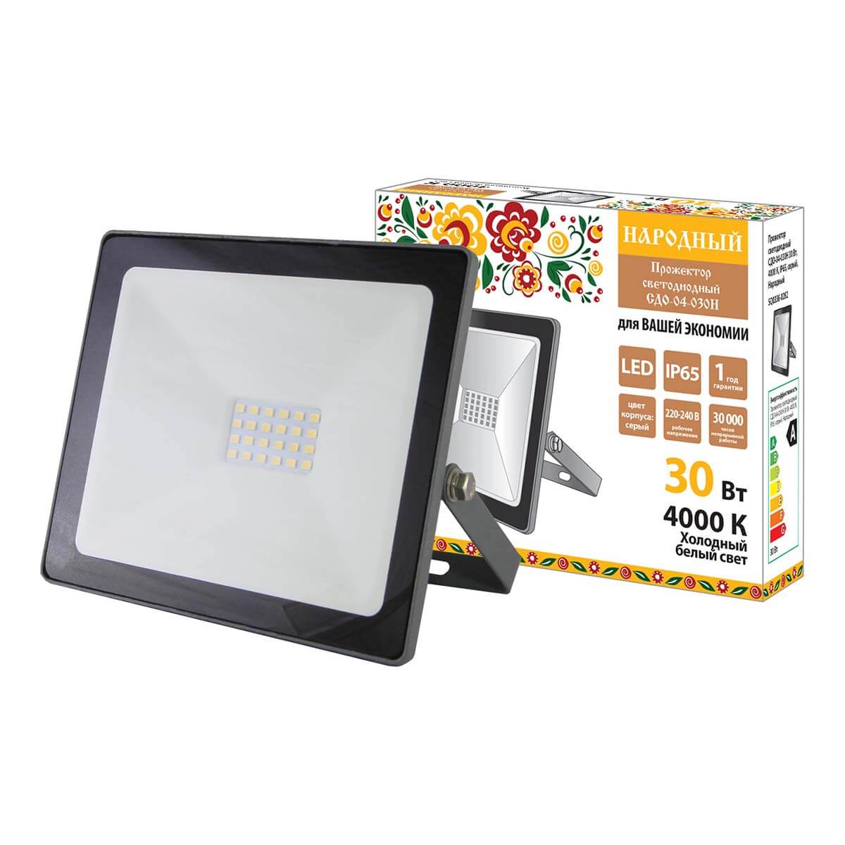 Прожектор светодиодный TDM Electric Народный СДО-04-030Н 30W 4000K SQ0336-0282, Серый, SQ0336-0282 СДО-04Н Народный
Прожектор светодиодный TDM Electric Народный СДО-04-030Н 30W 4000K SQ0336-0282, Серый, SQ0336-0282 СДО-04Н Народный
