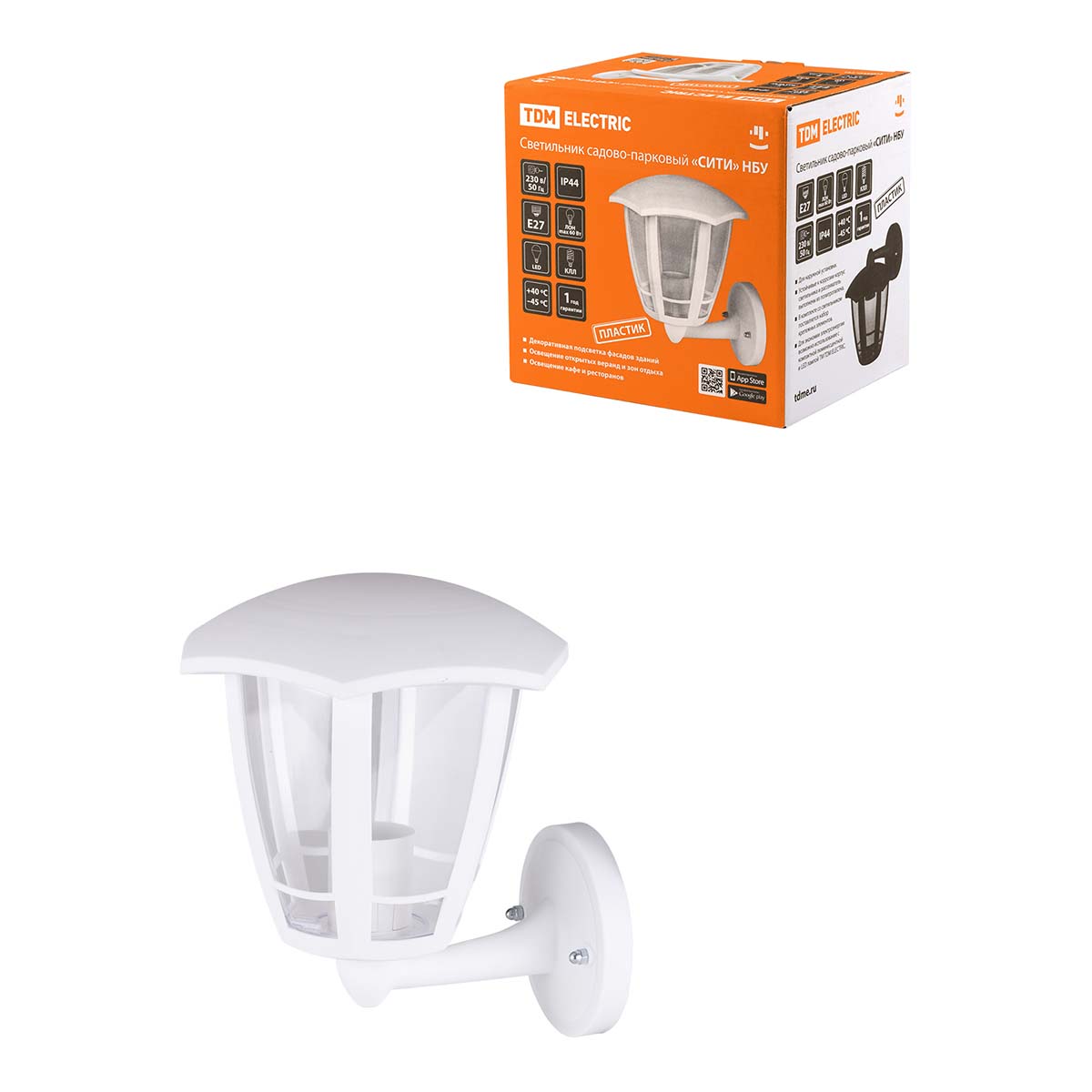 Уличный настенный светильник TDM Electric Сити НБУ 07-60-003 SQ0330-1316, Белый, SQ0330-1316
Уличный настенный светильник TDM Electric Сити НБУ 07-60-003 SQ0330-1316, Белый, SQ0330-1316