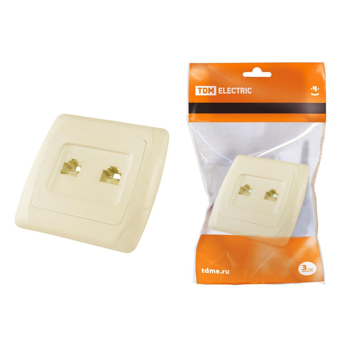 Розетка телефонная 2хRJ11 TDM Electric Онега слоновая кость SQ1805-0050, SQ1805-0050 Онега
Розетка телефонная 2хRJ11 TDM Electric Онега слоновая кость SQ1805-0050, SQ1805-0050 Онега