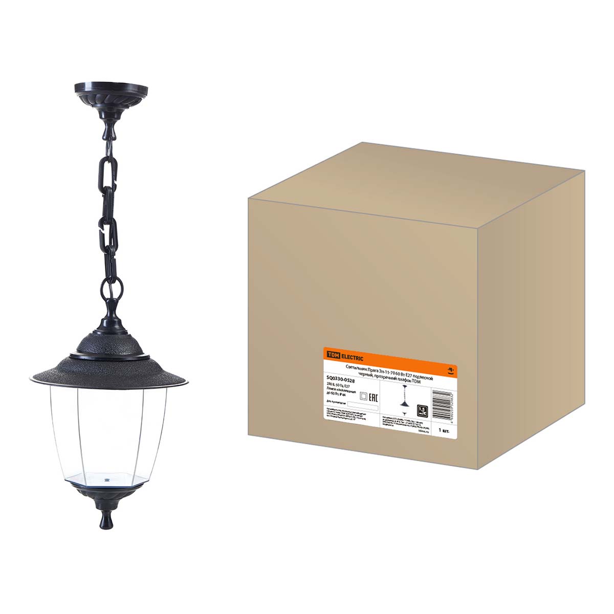 Уличный подвесной светильник TDM Electric Прага Эл-11-70 SQ0330-0528, Черный, SQ0330-0528 Прага прозрачный
Уличный подвесной светильник TDM Electric Прага Эл-11-70 SQ0330-0528, Черный, SQ0330-0528 Прага прозрачный