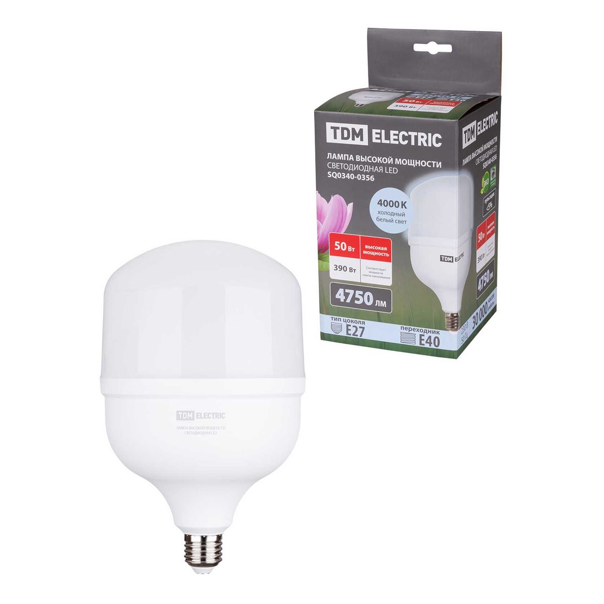 Лампа светодиодная TDM Electric E27 50W 4000K матовая SQ0340-0356, Матовый, SQ0340-0356 Светодиодные quot Т quot
Лампа светодиодная TDM Electric E27 50W 4000K матовая SQ0340-0356, Матовый, SQ0340-0356 Светодиодные quot Т quot