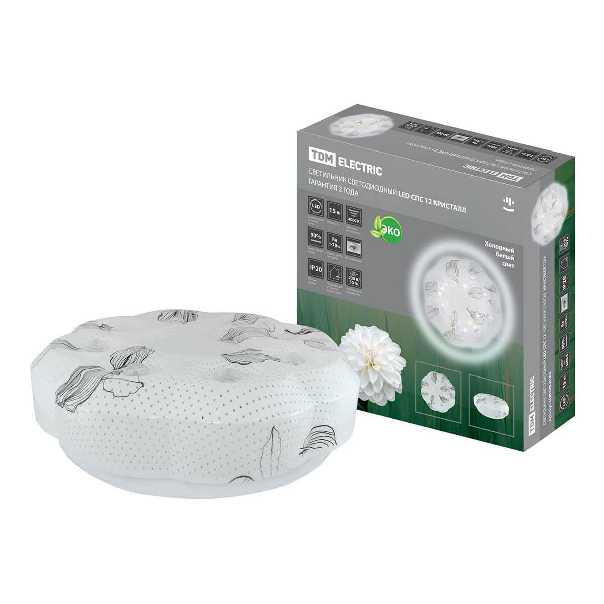 Настенно-потолочный светодиодный светильник TDM Electric Кристалл LED СПС 12 SQ0329-0162, Белый, SQ0329-0162 LED СПС
Настенно-потолочный светодиодный светильник TDM Electric Кристалл LED СПС 12 SQ0329-0162, Белый, SQ0329-0162 LED СПС