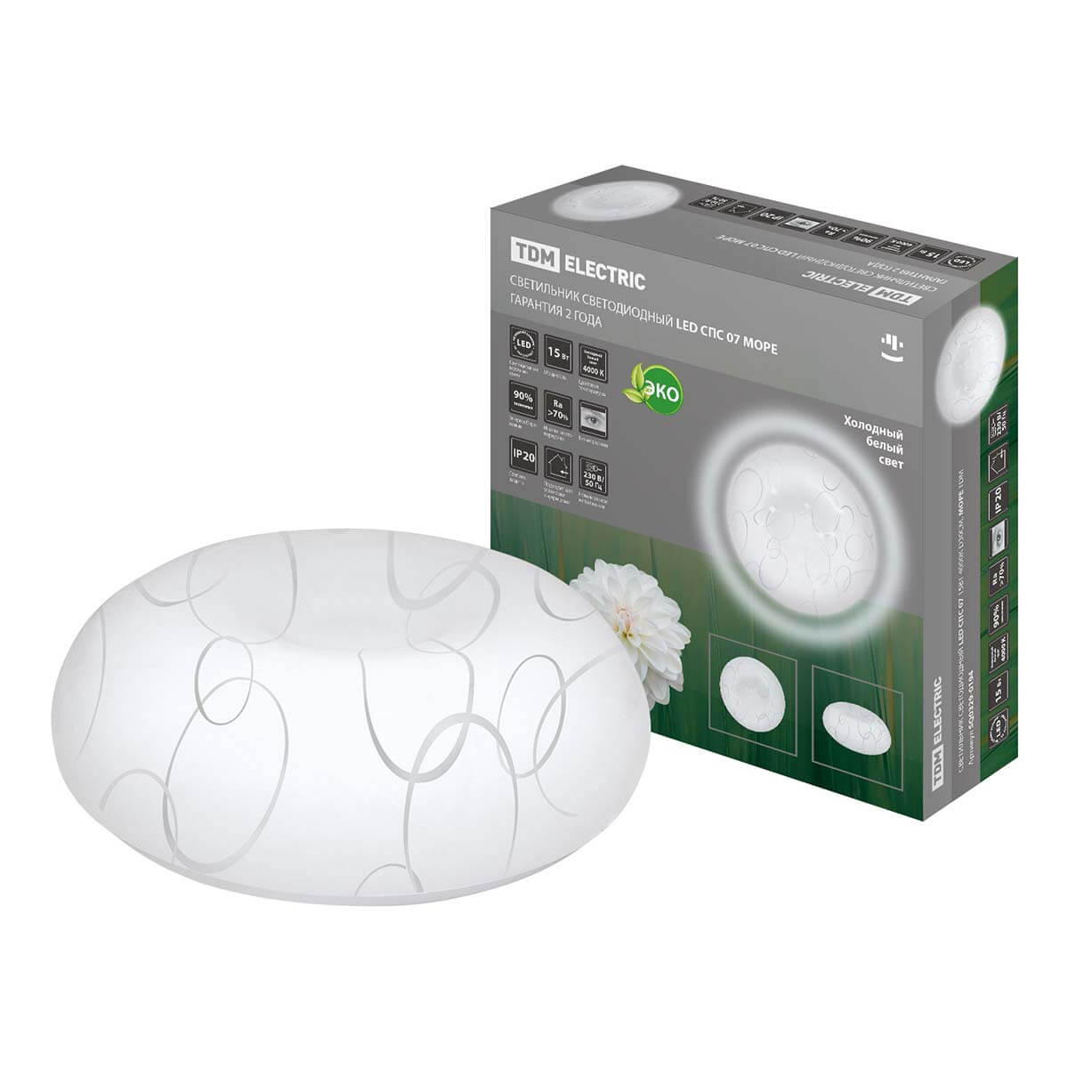 Настенно-потолочный светодиодный светильник TDM Electric Море LED СПС 07 SQ0329-0194, Белый, SQ0329-0194 LED СПС
Настенно-потолочный светодиодный светильник TDM Electric Море LED СПС 07 SQ0329-0194, Белый, SQ0329-0194 LED СПС