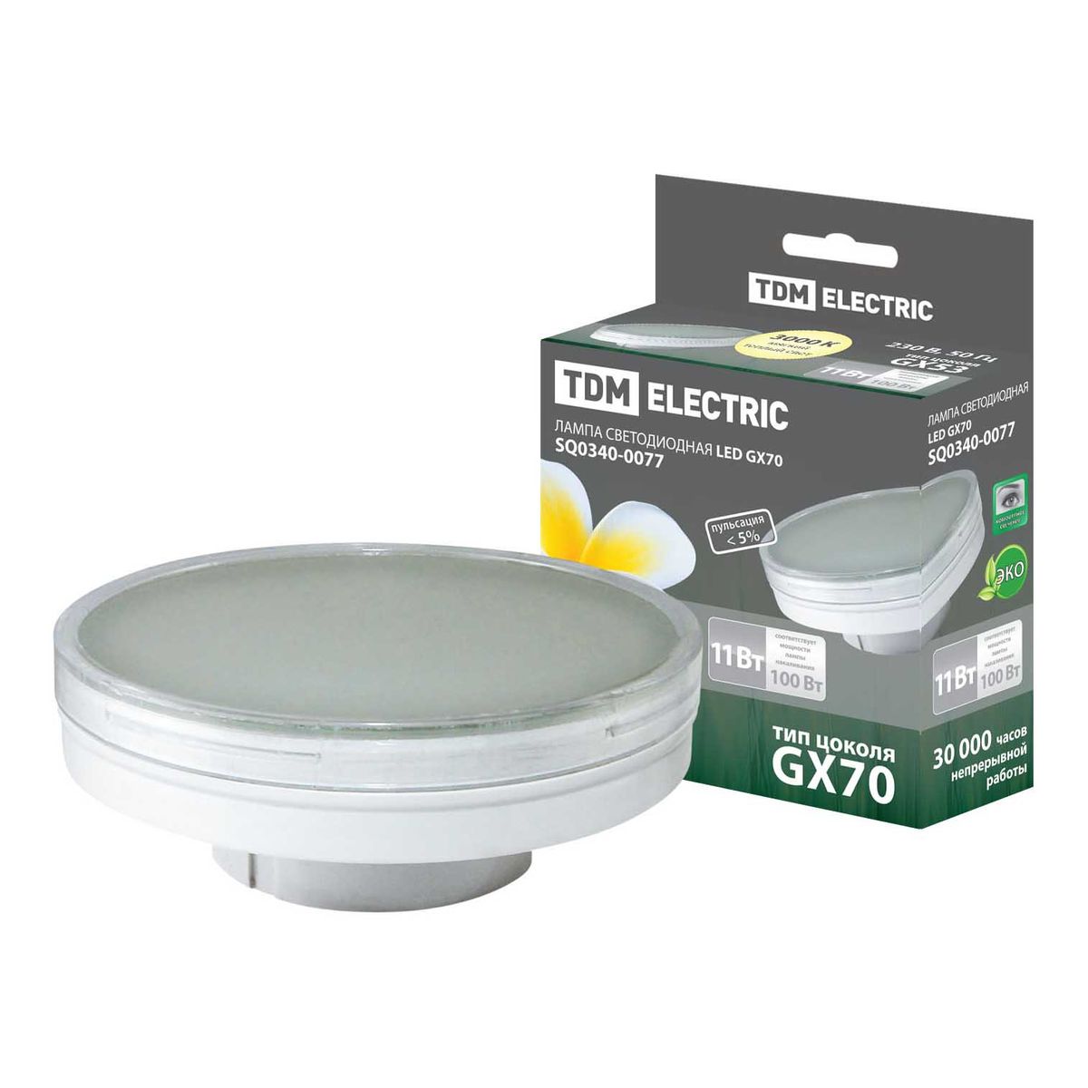 Лампа светодиодная TDM Electric GX70 11W 3000K прозрачная SQ0340-0077, Прозрачный, SQ0340-0077 Светодиодные GX
Лампа светодиодная TDM Electric GX70 11W 3000K прозрачная SQ0340-0077, Прозрачный, SQ0340-0077 Светодиодные GX