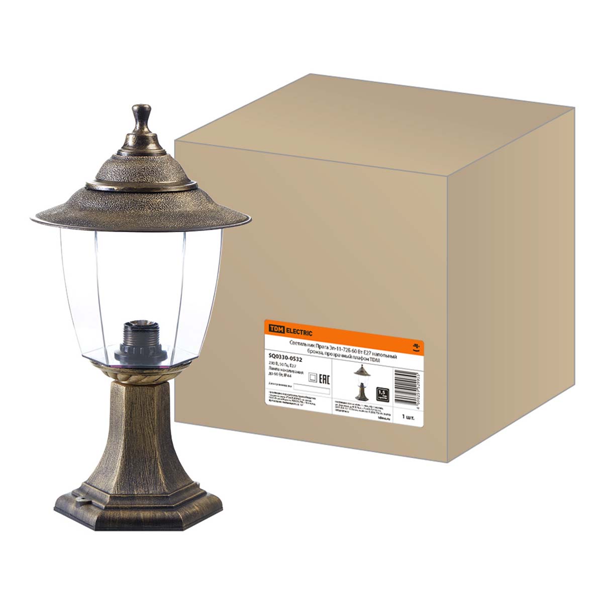Уличный светильник TDM Electric Прага Эл-11-72Б SQ0330-0532, Бронза, SQ0330-0532 Прага прозрачный
Уличный светильник TDM Electric Прага Эл-11-72Б SQ0330-0532, Бронза, SQ0330-0532 Прага прозрачный