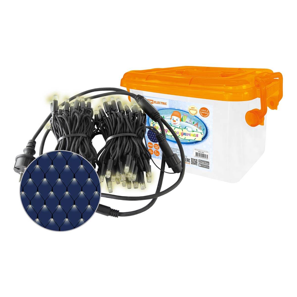 Уличная светодиодная гирлянда TDM Electric Сеть 220V теплый белый 8 режимов SQ0361-0063, Черный, SQ0361-0063
Уличная светодиодная гирлянда TDM Electric Сеть 220V теплый белый 8 режимов SQ0361-0063, Черный, SQ0361-0063
