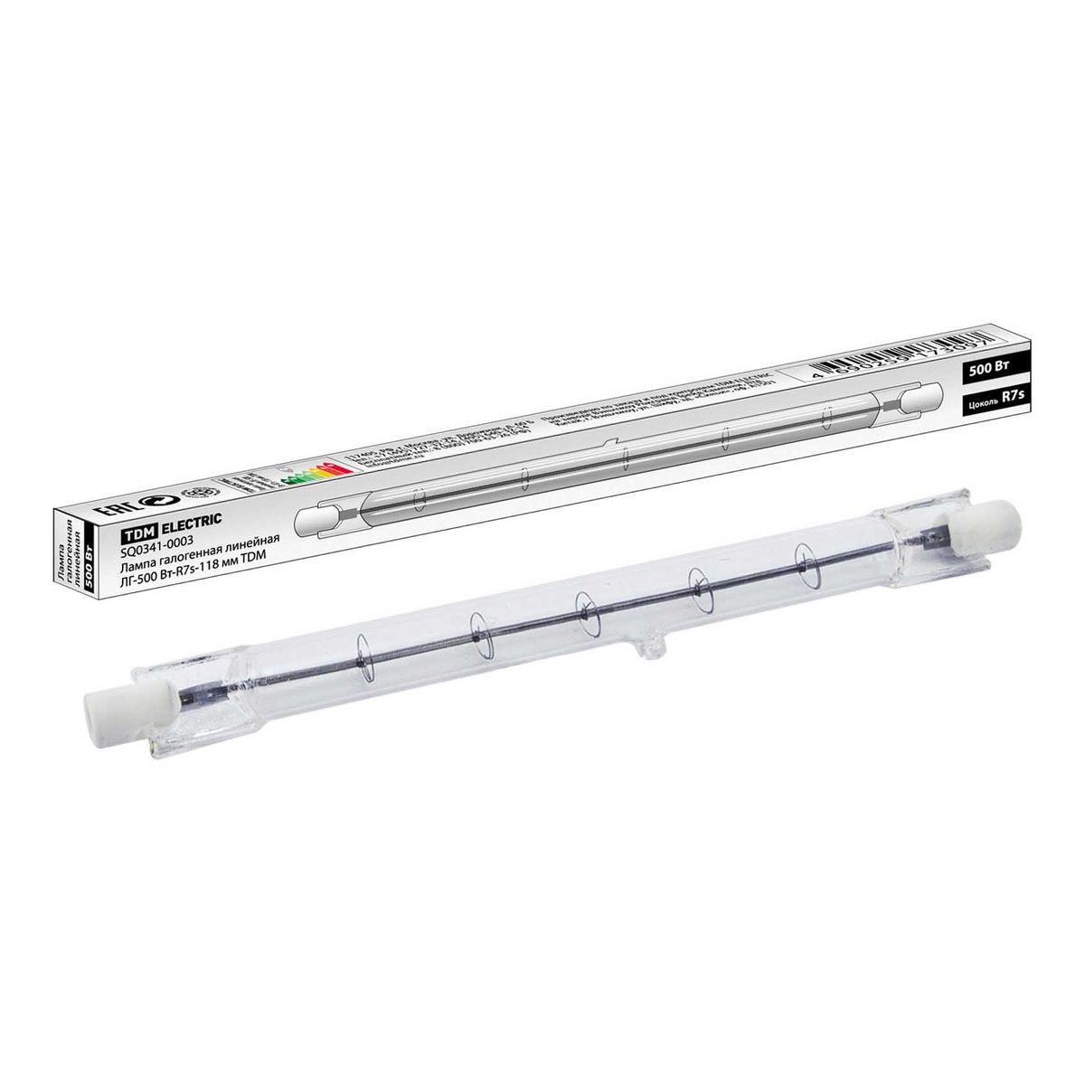 Лампа галогенная TDM Electric R7s 500W 2900K прозрачная SQ0341-0003, Прозрачный, SQ0341-0003 Галогенные Линейные
Лампа галогенная TDM Electric R7s 500W 2900K прозрачная SQ0341-0003, Прозрачный, SQ0341-0003 Галогенные Линейные