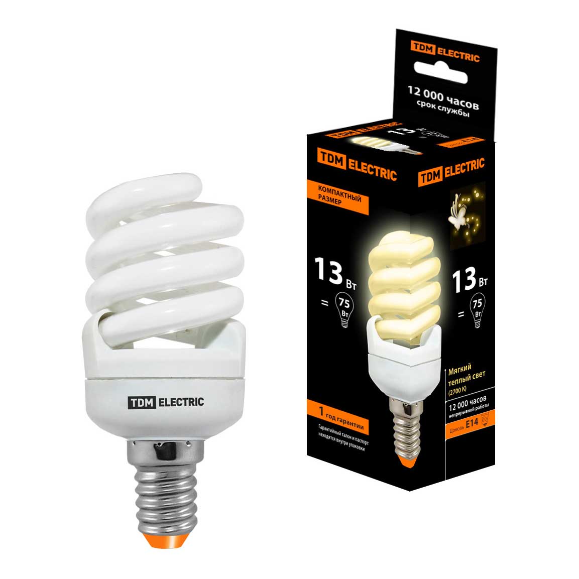 Лампа энергосберегающая TDM Electric Е14 13W 2700K матовая SQ0323-0178, Матовый, SQ0323-0178 Энергосберегающая FST2 компакт
Лампа энергосберегающая TDM Electric Е14 13W 2700K матовая SQ0323-0178, Матовый, SQ0323-0178 Энергосберегающая FST2 компакт