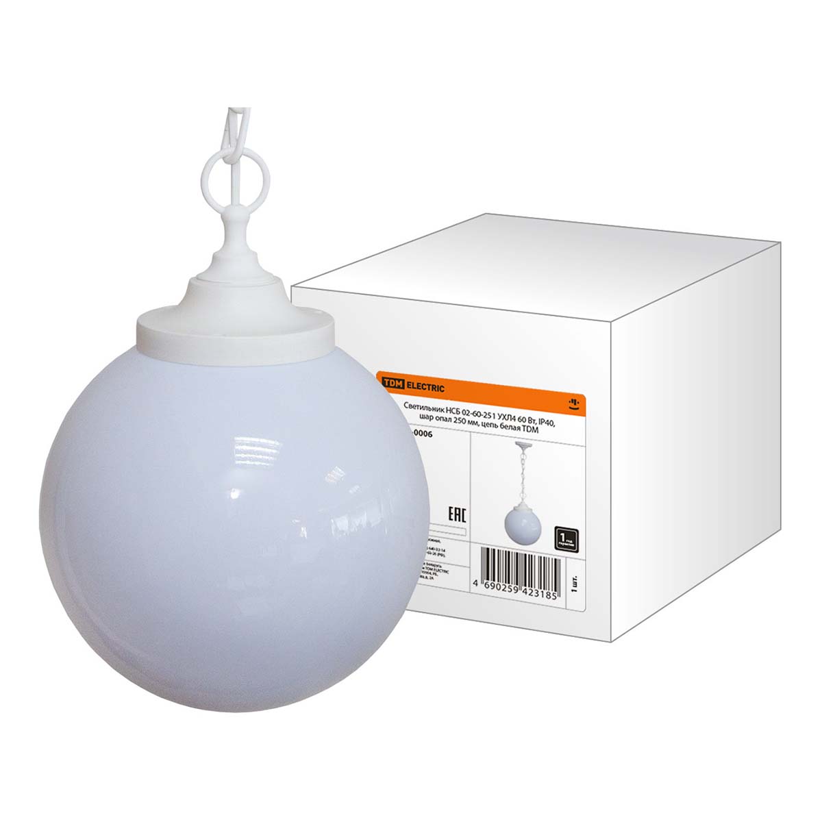 Подвесной светильник TDM Electric Шар НСБ 02-60-251 SQ0313-0006, Белый, SQ0313-0006 НСБ Шар
Подвесной светильник TDM Electric Шар НСБ 02-60-251 SQ0313-0006, Белый, SQ0313-0006 НСБ Шар