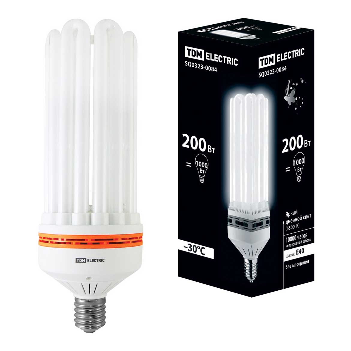 Лампа энергосберегающая TDM Electric E40 200W 6500K матовая SQ0323-0084, Матовый, SQ0323-0084 Энергосберегающая Трубчатая
Лампа энергосберегающая TDM Electric E40 200W 6500K матовая SQ0323-0084, Матовый, SQ0323-0084 Энергосберегающая Трубчатая