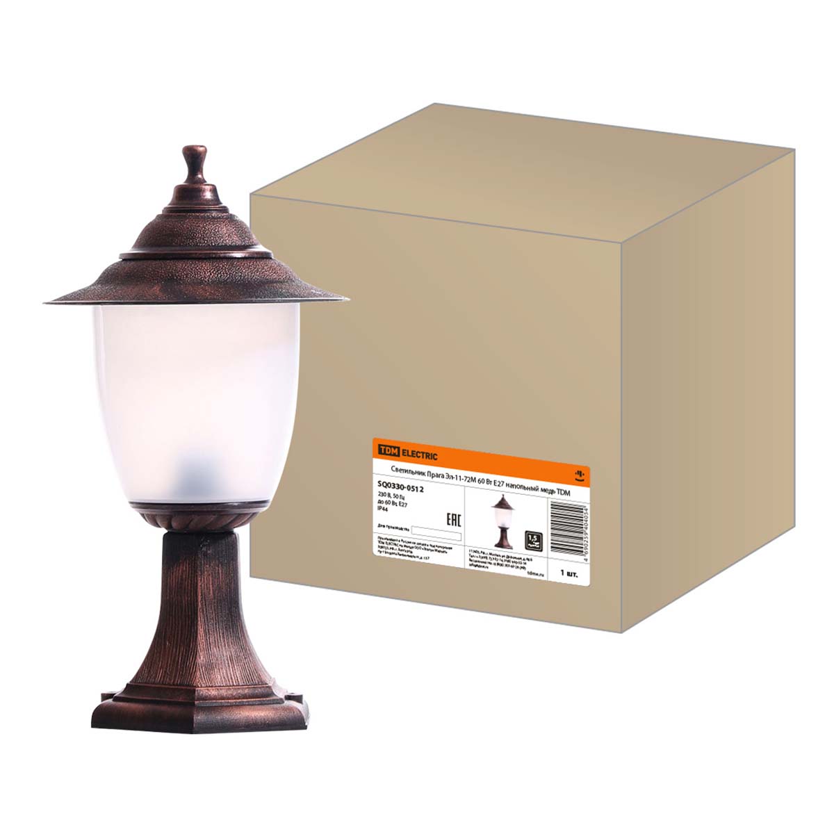 Уличный светильник TDM Electric Прага Эл-11-72М SQ0330-0512, Белый, SQ0330-0512 Прага матовый
Уличный светильник TDM Electric Прага Эл-11-72М SQ0330-0512, Белый, SQ0330-0512 Прага матовый