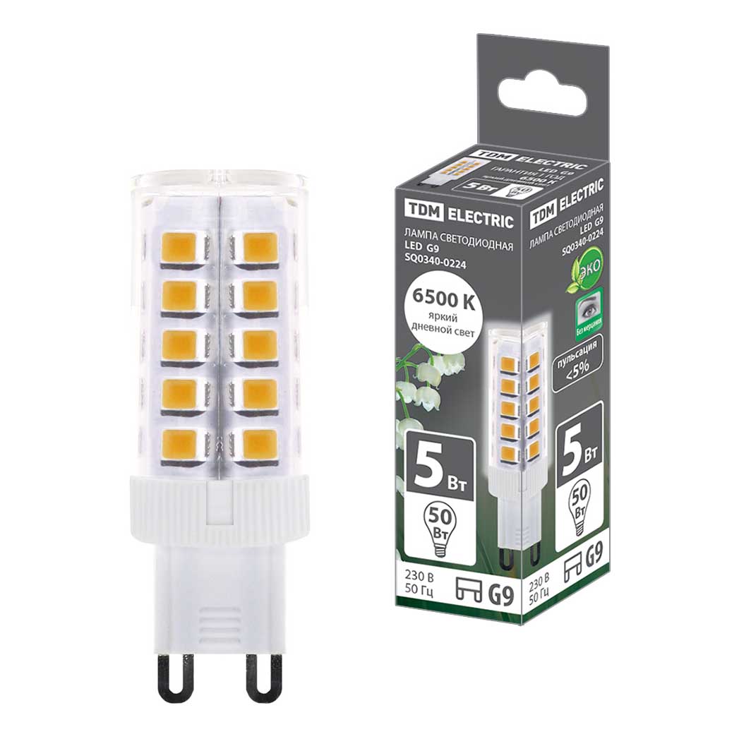 Лампа светодиодная TDM Electric G9 5W 6500K прозрачная SQ0340-0224, Прозрачный, SQ0340-0224 Светодиодные G9
Лампа светодиодная TDM Electric G9 5W 6500K прозрачная SQ0340-0224, Прозрачный, SQ0340-0224 Светодиодные G9