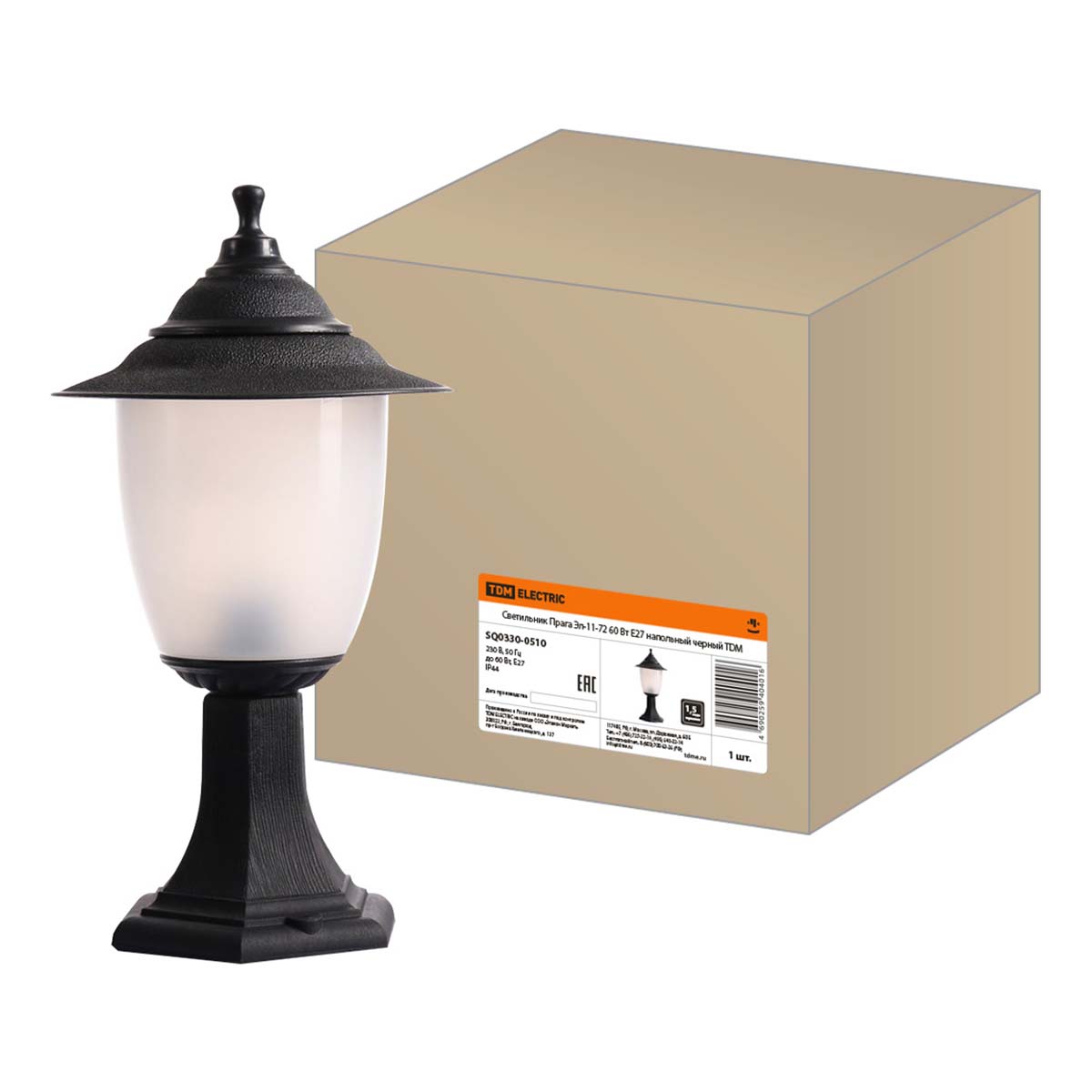 Уличный светильник TDM Electric Прага Эл-11-72 SQ0330-0510, Белый, SQ0330-0510 Прага матовый
Уличный светильник TDM Electric Прага Эл-11-72 SQ0330-0510, Белый, SQ0330-0510 Прага матовый