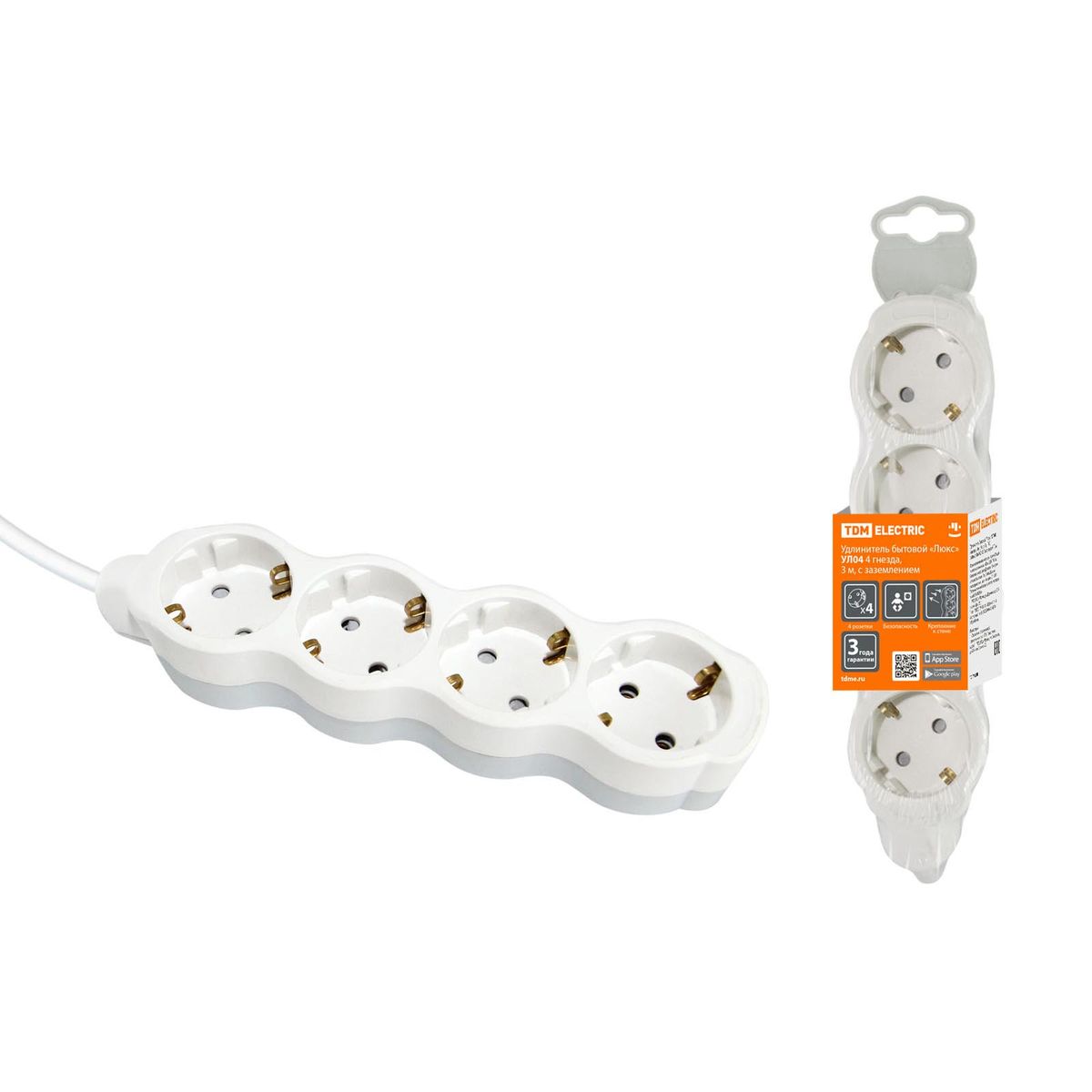 Удлинитель TDM Electric Люкс УЛ04 4гн 3м с/з SQ1303-0236, Белый, SQ1303-0236 Люкс УЛ04
Удлинитель TDM Electric Люкс УЛ04 4гн 3м с/з SQ1303-0236, Белый, SQ1303-0236 Люкс УЛ04