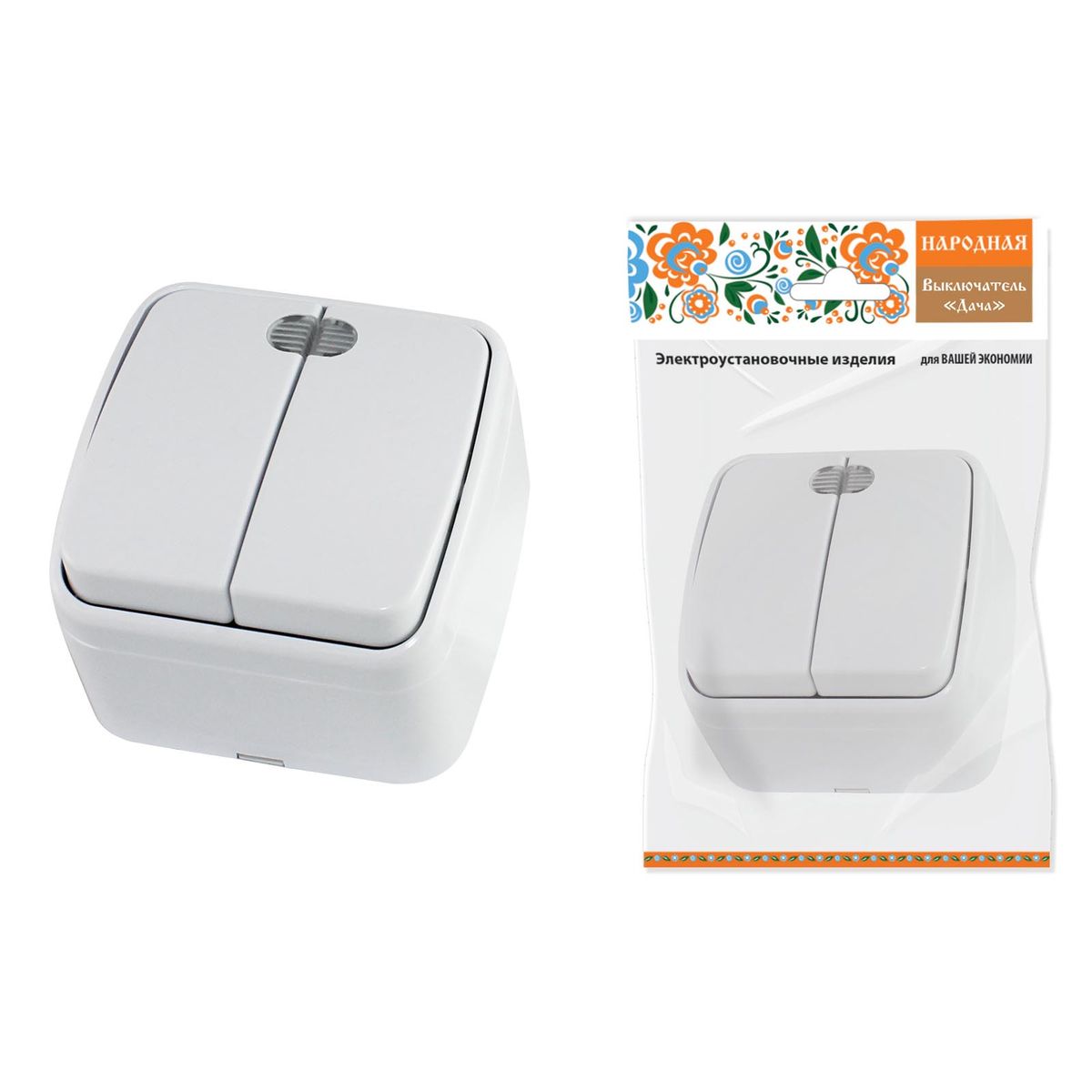 Выключатель двухклавишный TDM Electric Дача 10А 250V с подсветкой белый SQ1824-0004, SQ1824-0004 Дача
Выключатель двухклавишный TDM Electric Дача 10А 250V с подсветкой белый SQ1824-0004, SQ1824-0004 Дача