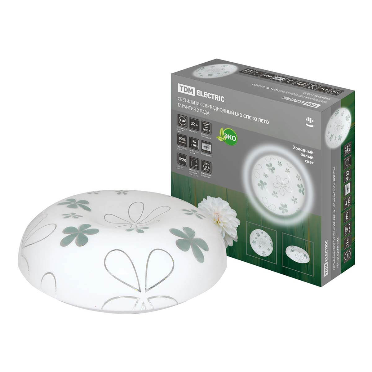 Настенно-потолочный светодиодный светильник TDM Electric Лето LED СПС 02 SQ0329-0165, Белый, SQ0329-0165 LED СПС
Настенно-потолочный светодиодный светильник TDM Electric Лето LED СПС 02 SQ0329-0165, Белый, SQ0329-0165 LED СПС