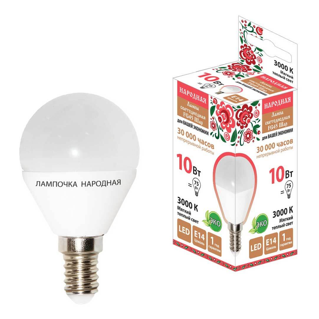 Лампа светодиодная TDM Electric Народная Е14 10W 3000K матовая SQ0340-1604, Матовый, SQ0340-1604 Народная
Лампа светодиодная TDM Electric Народная Е14 10W 3000K матовая SQ0340-1604, Матовый, SQ0340-1604 Народная