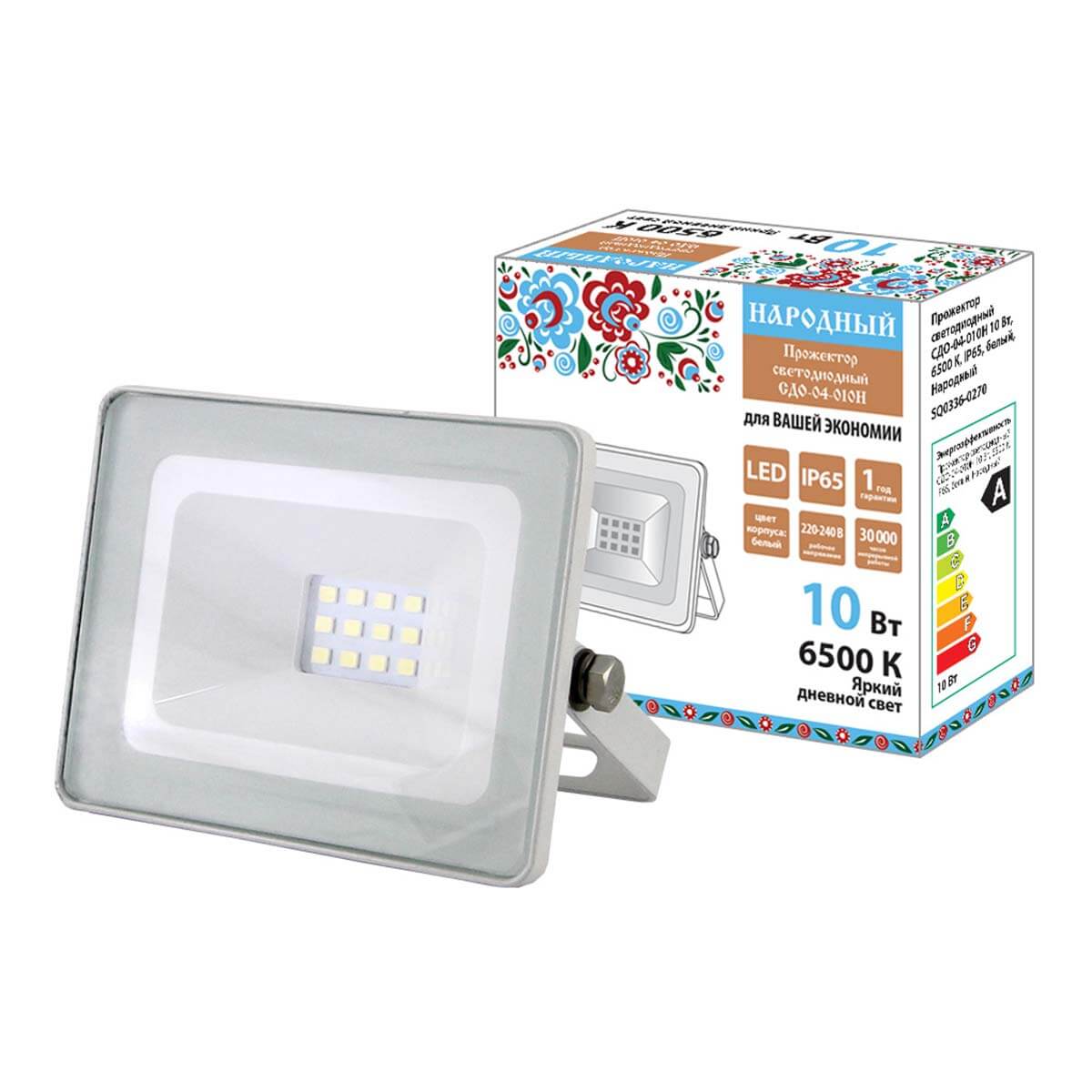Прожектор светодиодный TDM Electric Народный СДО-04-010Н 10W 6500K SQ0336-0270, Белый, SQ0336-0270 СДО-04Н Народный
Прожектор светодиодный TDM Electric Народный СДО-04-010Н 10W 6500K SQ0336-0270, Белый, SQ0336-0270 СДО-04Н Народный