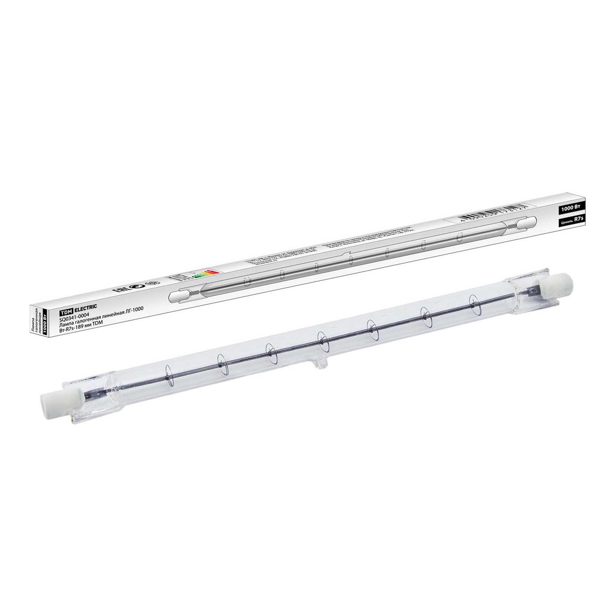 Лампа галогенная TDM Electric R7s 1000W 2900K прозрачная SQ0341-0004, Прозрачный, SQ0341-0004 Галогенные Линейные
Лампа галогенная TDM Electric R7s 1000W 2900K прозрачная SQ0341-0004, Прозрачный, SQ0341-0004 Галогенные Линейные