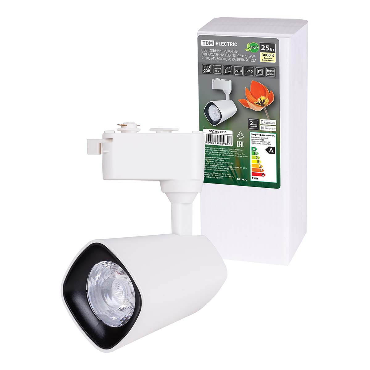 Трековый светодиодный светильник TDM Electric TRL-02-025-WW SQ0369-0016, Белый, SQ0369-0016 LED TRL
Трековый светодиодный светильник TDM Electric TRL-02-025-WW SQ0369-0016, Белый, SQ0369-0016 LED TRL