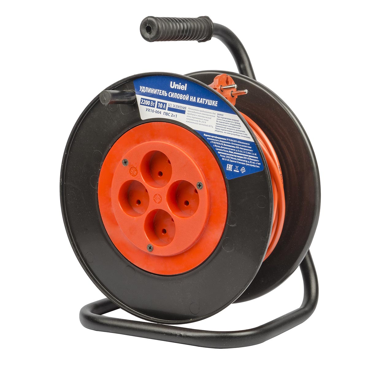 Удлинитель Uniel 4гн х 40м б/з YX10-004 /UCK-4N/2x1,00/40M/S Orange/Black UL-00009857, Оранжевый, YX10-004 /UCK-4N/2x1,00/40M/S Orange/Black
Удлинитель Uniel 4гн х 40м б/з YX10-004 /UCK-4N/2x1,00/40M/S Orange/Black UL-00009857, Оранжевый, YX10-004 /UCK-4N/2x1,00/40M/S Orange/Black