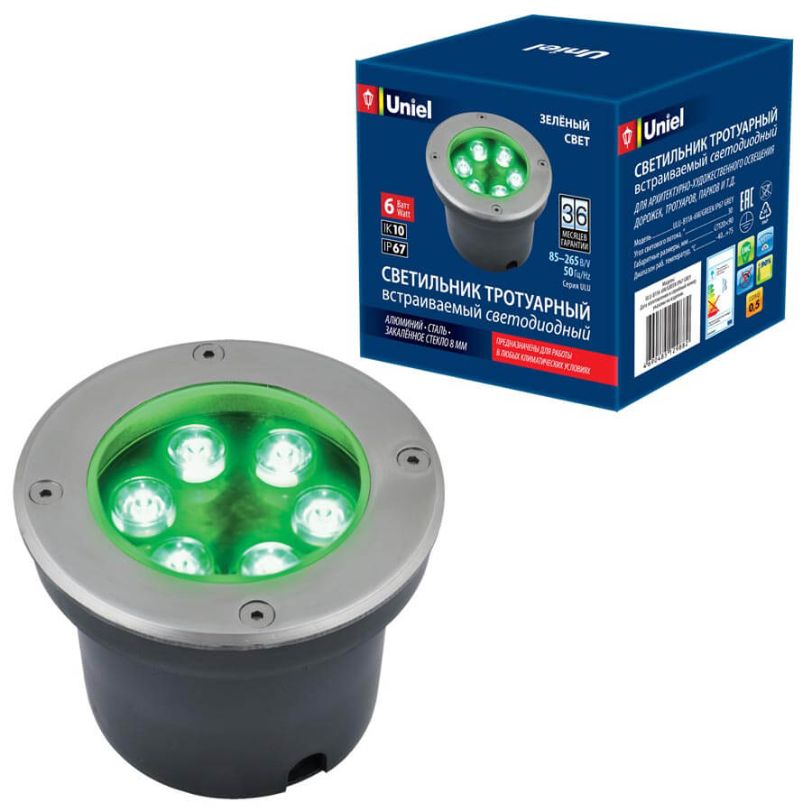 Ландшафтный светодиодный светильник Uniel ULU-B11A-6W/Green IP67 Grey UL-00006822, Серый, ULU-B11A-6W/Green IP67 Grey ULU-B
Ландшафтный светодиодный светильник Uniel ULU-B11A-6W/Green IP67 Grey UL-00006822, Серый, ULU-B11A-6W/Green IP67 Grey ULU-B