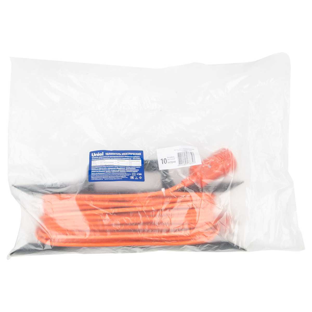 Удлинитель Uniel Ultra 1гн х 10м б/з YX10-101 /UCK-1N/2x1,00/10M/F Orange UL-00010799, Оранжевый, YX10-101 /UCK-1N/2x1,00/10M/F Orange YX
Удлинитель Uniel Ultra 1гн х 10м б/з YX10-101 /UCK-1N/2x1,00/10M/F Orange UL-00010799, Оранжевый, YX10-101 /UCK-1N/2x1,00/10M/F Orange YX