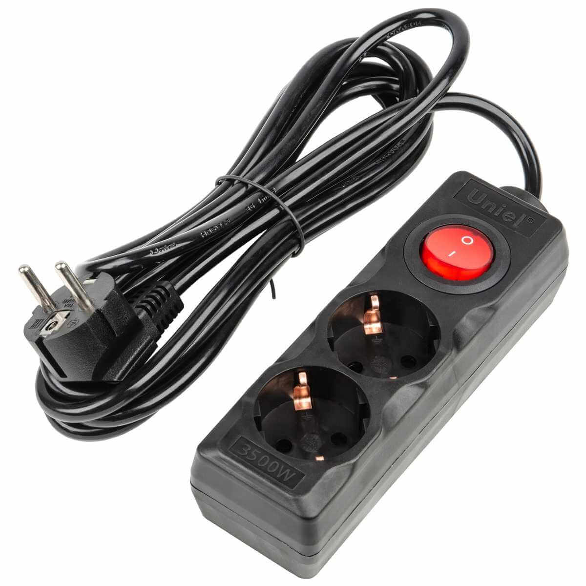 Удлинитель Uniel Ultra 2гн х 3м с/з S-GCU2-3B Black UL-00010011, Черный, S-GCU2-3B Black Ultra
Удлинитель Uniel Ultra 2гн х 3м с/з S-GCU2-3B Black UL-00010011, Черный, S-GCU2-3B Black Ultra