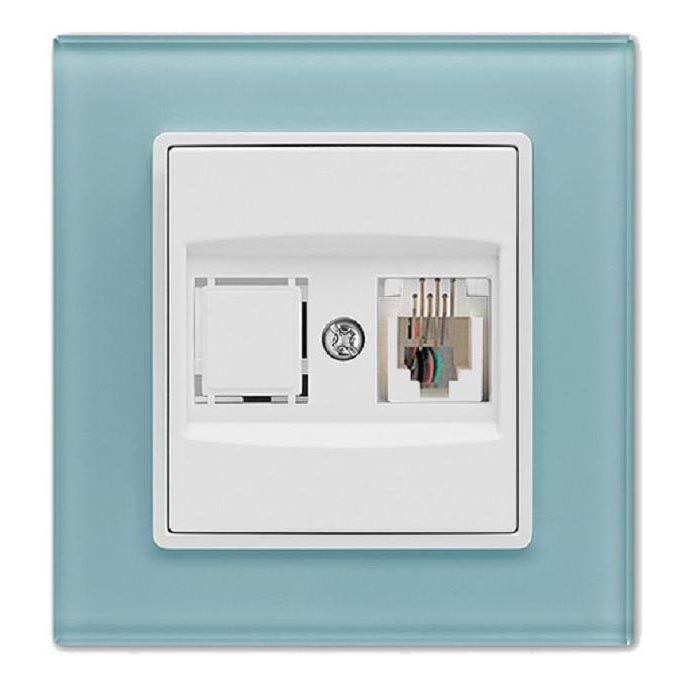 Розетка телефонная Vesta-Electric Exclusive Blue голубая FRZMT040001SIN, Голубой, FRZMT040001SIN Exclusive Blue
Розетка телефонная Vesta-Electric Exclusive Blue голубая FRZMT040001SIN, Голубой, FRZMT040001SIN Exclusive Blue