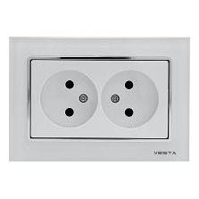 Розетка двойная 2P Vesta-Electric Exclusive White белый FRZ00040010STL, FRZ00040010STL Exclusive White
Розетка двойная 2P Vesta-Electric Exclusive White белый FRZ00040010STL, FRZ00040010STL Exclusive White