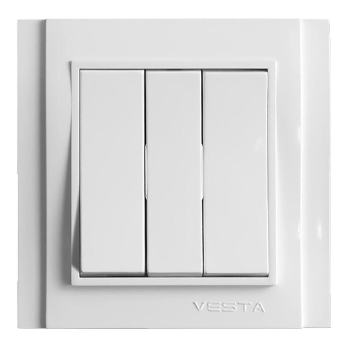 Выключатель трехклавишный Vesta-Electric Verona белый FVK020301BEL, FVK020301BEL Verona
Выключатель трехклавишный Vesta-Electric Verona белый FVK020301BEL, FVK020301BEL Verona