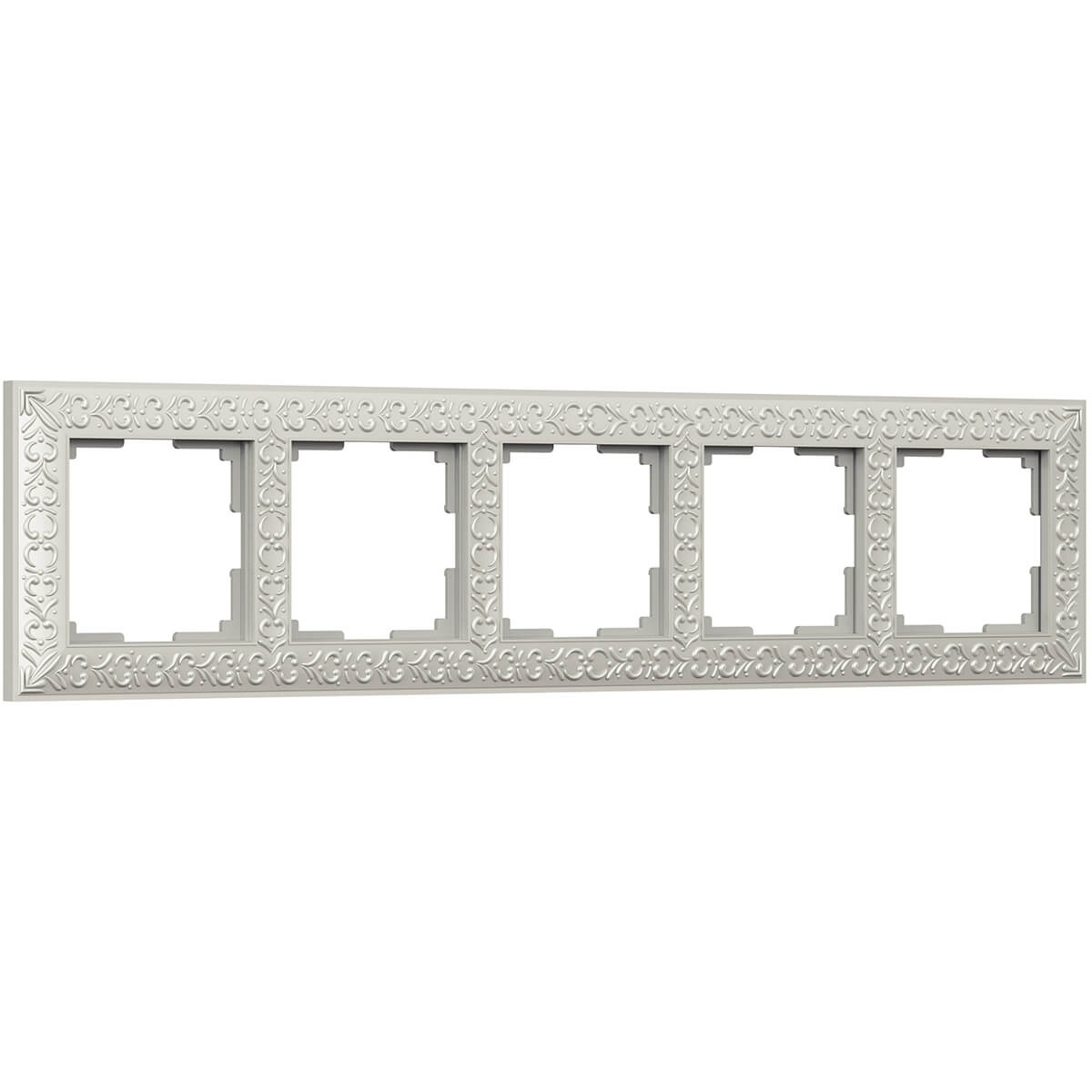 Рамка Werkel Antik на 5 постов жемчужный WL07-Frame-05 4690389063534, Серый, 4690389063534 Antik
Рамка Werkel Antik на 5 постов жемчужный WL07-Frame-05 4690389063534, Серый, 4690389063534 Antik