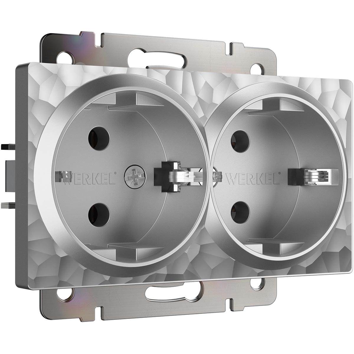 Розетка Werkel Hammer двойная с заземлением серебряный W1272006 4690389162954, Серебро, 4690389162954 Hammer серебряный
Розетка Werkel Hammer двойная с заземлением серебряный W1272006 4690389162954, Серебро, 4690389162954 Hammer серебряный