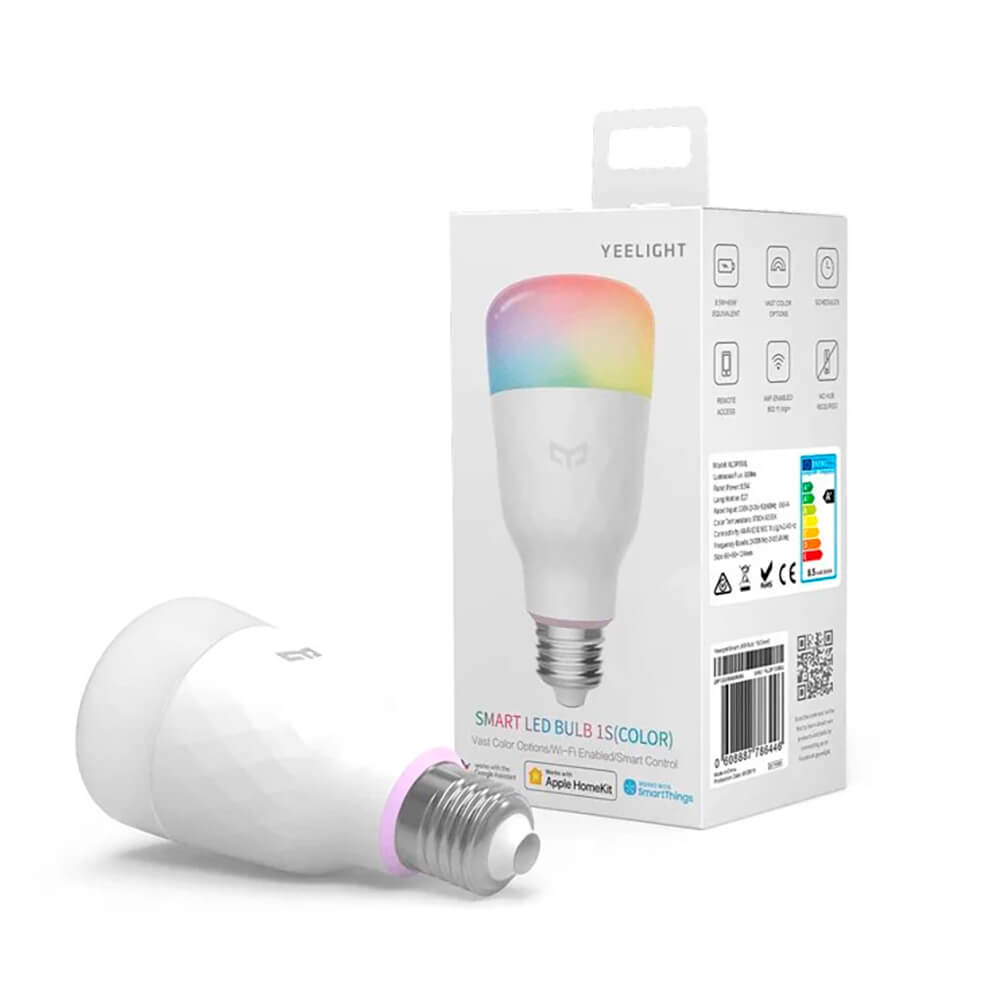 Лампа светодиодная диммируемая Yeelight E27 8,5W RGB+CCT белая YLDP13YL, Белый, YLDP13YL ()
Лампа светодиодная диммируемая Yeelight E27 8,5W RGB+CCT белая YLDP13YL, Белый, YLDP13YL ()