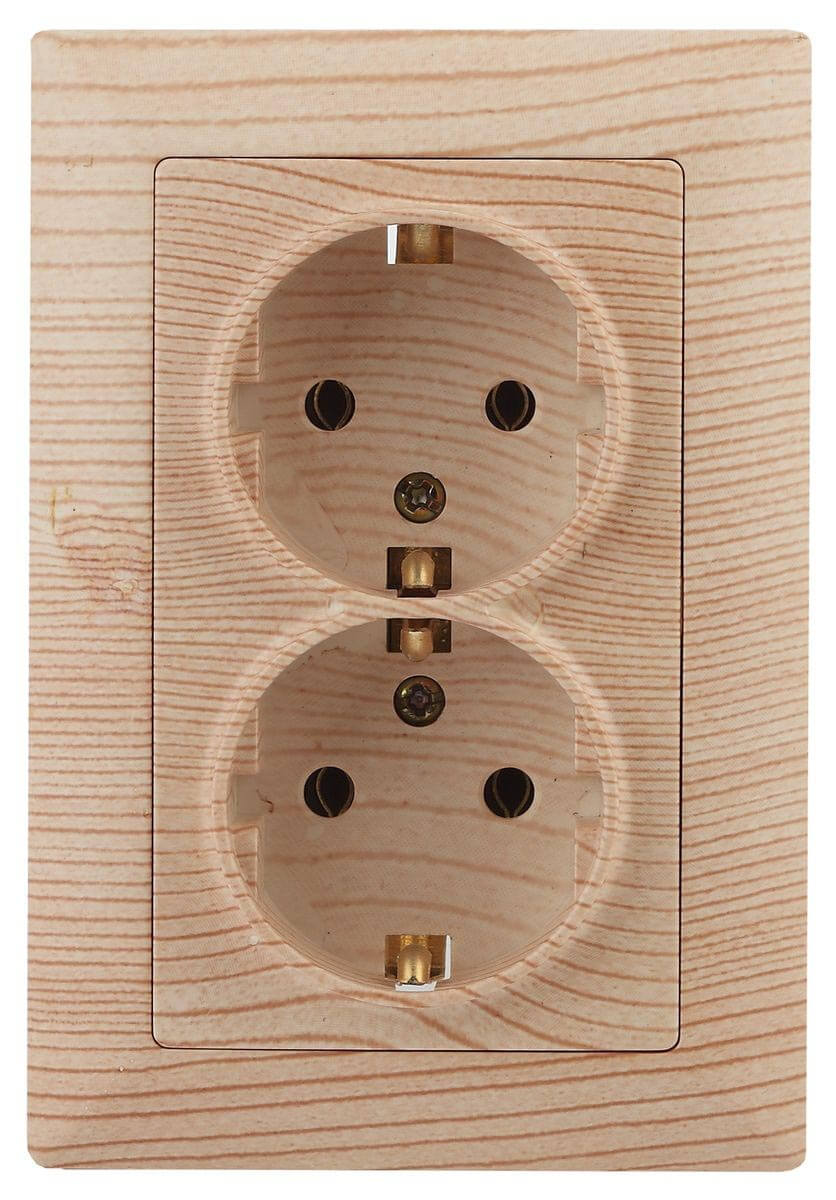 Розетка двойная ЭРА Intro Solo Schuko 2X2P+E 16A 250V дерево 4-205-11 Б0043339, 4-205-11 Solo дерево
Розетка двойная ЭРА Intro Solo Schuko 2X2P+E 16A 250V дерево 4-205-11 Б0043339, 4-205-11 Solo дерево