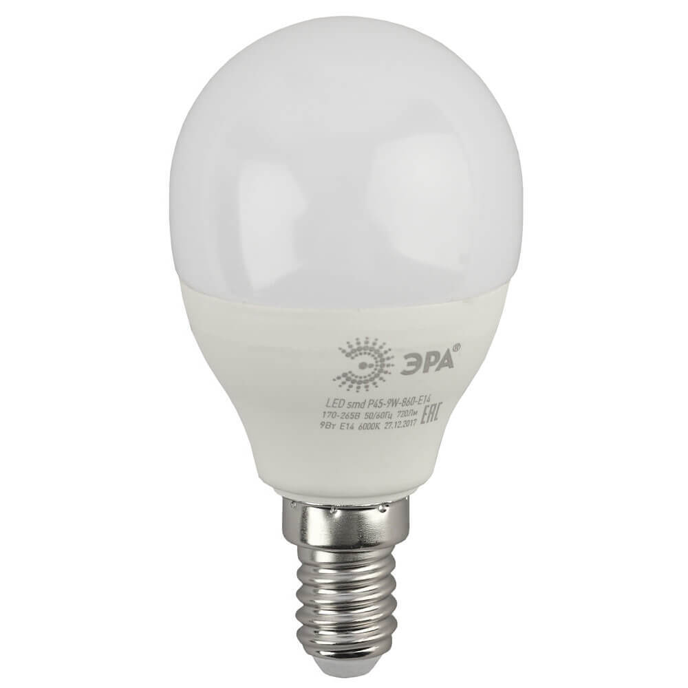 Лампа светодиодная ЭРА E14 9W 6000K матовая LED P45-9W-860-E14 Б0031411, LED P45-9W-860-E14 LED P45
Лампа светодиодная ЭРА E14 9W 6000K матовая LED P45-9W-860-E14 Б0031411, LED P45-9W-860-E14 LED P45