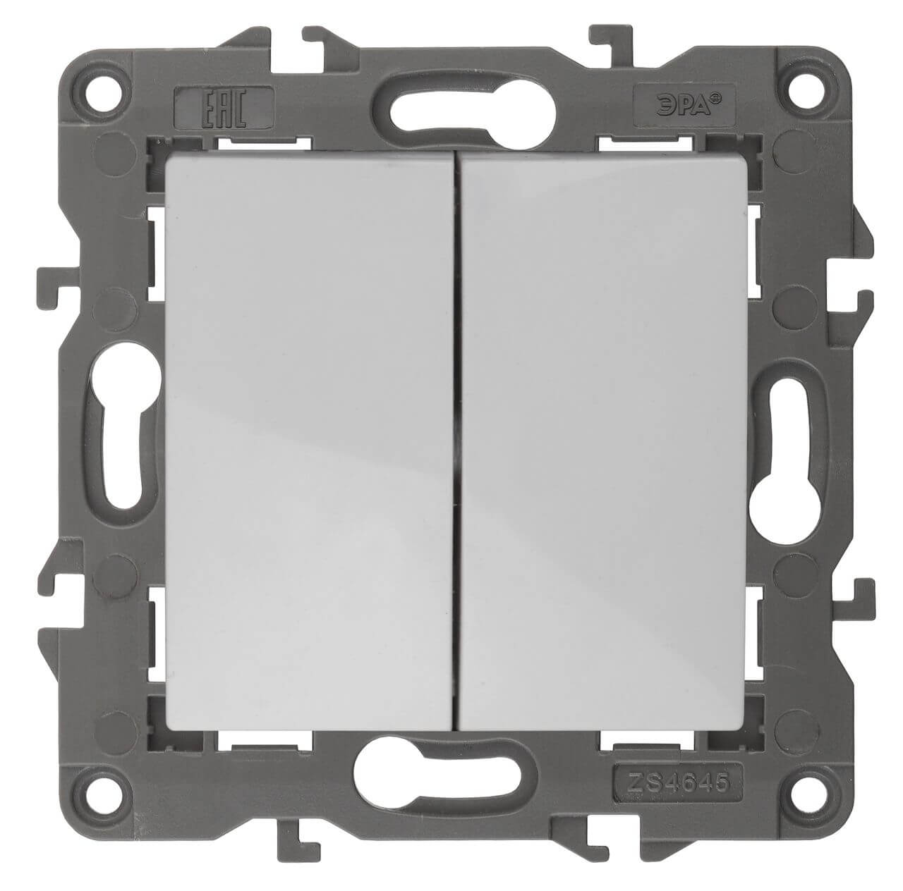 Переключатель двухклавишный ЭРА Elegance 10AX 250V 14-1106-01 Б0034243, Белый, 14-1106-01 Elegance
Переключатель двухклавишный ЭРА Elegance 10AX 250V 14-1106-01 Б0034243, Белый, 14-1106-01 Elegance