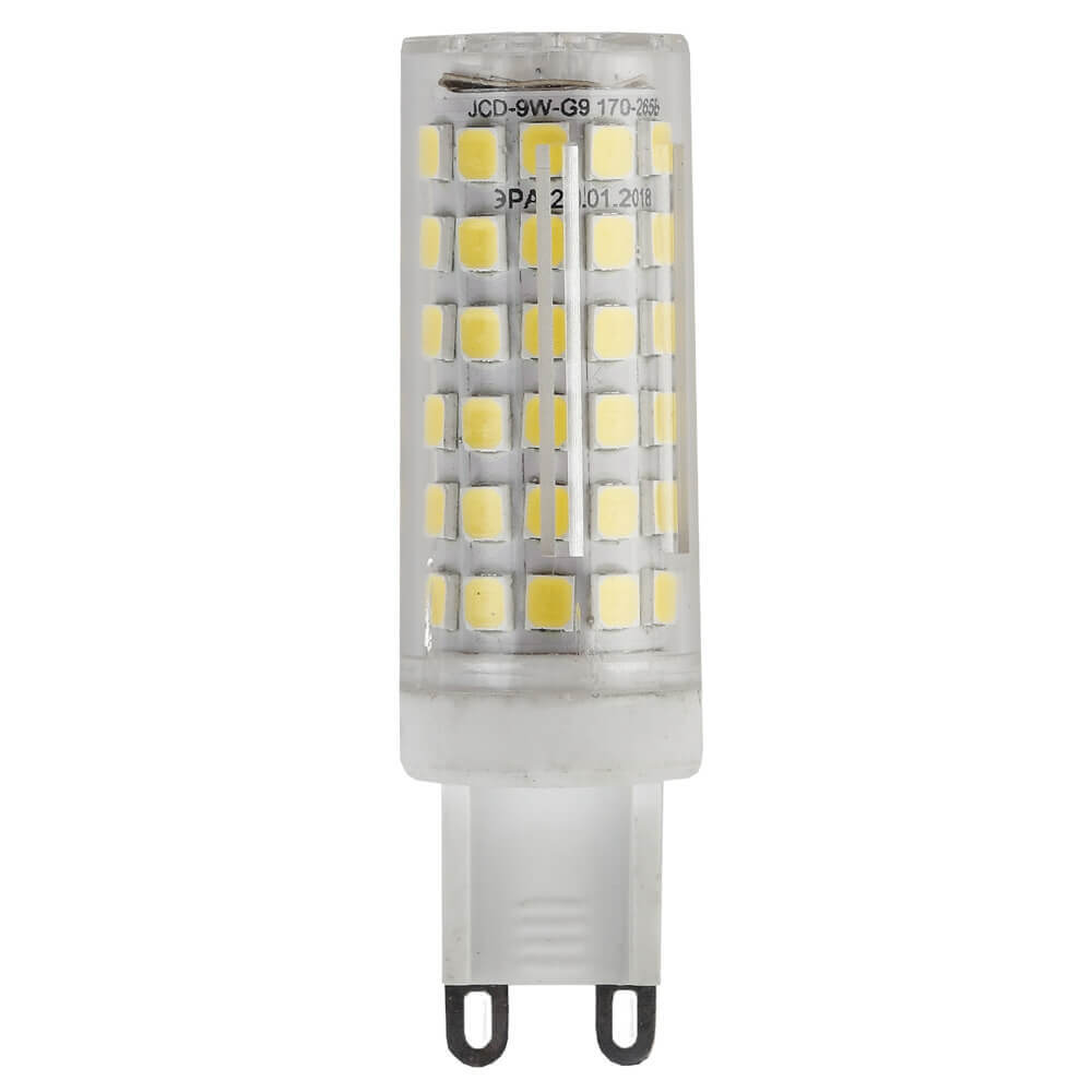 Лампа светодиодная ЭРА G9 9W 4000K прозрачная LED JCD-9W-CER-840-G9 Б0033186, LED JCD-9W-CER-840-G9 LED JCD
Лампа светодиодная ЭРА G9 9W 4000K прозрачная LED JCD-9W-CER-840-G9 Б0033186, LED JCD-9W-CER-840-G9 LED JCD