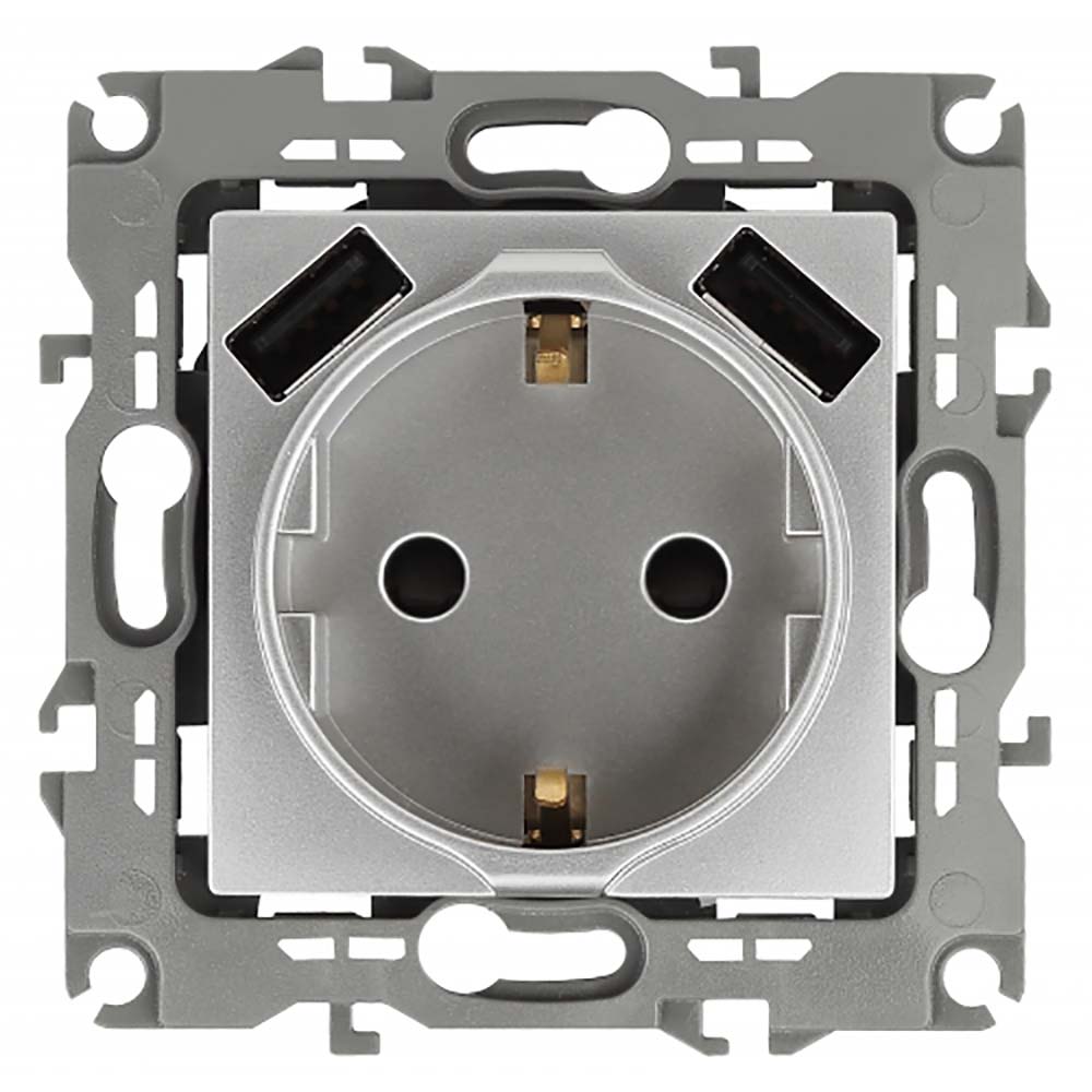 Розетка ЭРА 12 2P+E 16A-250В с защитной шторкой и с 2xUSB 5В-3А 12-4109-03 Б0047842, Серый, 12-4109-03
Розетка ЭРА 12 2P+E 16A-250В с защитной шторкой и с 2xUSB 5В-3А 12-4109-03 Б0047842, Серый, 12-4109-03