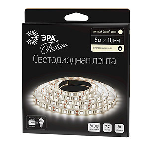 Светодиодная влагозащищенная лента ЭРА 7,2W/m 30LED/m 5050SMD теплый белый 5M LS5050-30LED-IP65-WW-5m
Светодиодная влагозащищенная лента ЭРА 7,2W/m 30LED/m 5050SMD теплый белый 5M LS5050-30LED-IP65-WW-5m