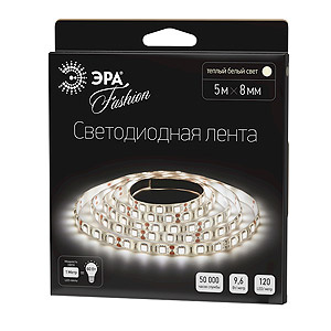 Светодиодная лента ЭРА 9,6W/m 120LED/m 3528SMD теплый белый 5M LS3528-120LED-IP20-WW-5m
Светодиодная лента ЭРА 9,6W/m 120LED/m 3528SMD теплый белый 5M LS3528-120LED-IP20-WW-5m