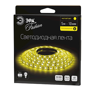 Светодиодная влагозащищенная лента ЭРА 14,4W/m 60LED/m 5050SMD желтый 5M LS5050-60LED-IP65-Y-5m
Светодиодная влагозащищенная лента ЭРА 14,4W/m 60LED/m 5050SMD желтый 5M LS5050-60LED-IP65-Y-5m