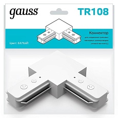 Коннектор L-образный Gauss TR108 3