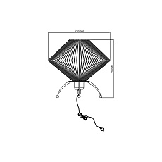 Настольная лампа Vele Luce Gorgon VL5382N01 4
