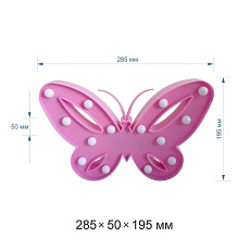 Настольная лампа Apeyron Бабочка 12-61 1