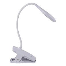 Настольная светодиодная лампа на прищепке Uniel ULM-D601 8W/3000-6000K/DIM White UL-00011094 1