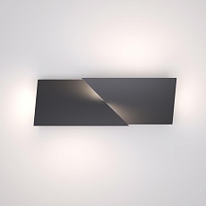 Настенный светодиодный светильник Elektrostandard Snip 40106/LED темно-серый a055428 1