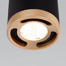 Потолочный светодиодный светильник Elektrostandard Lead 25033/LED черный a062522 1